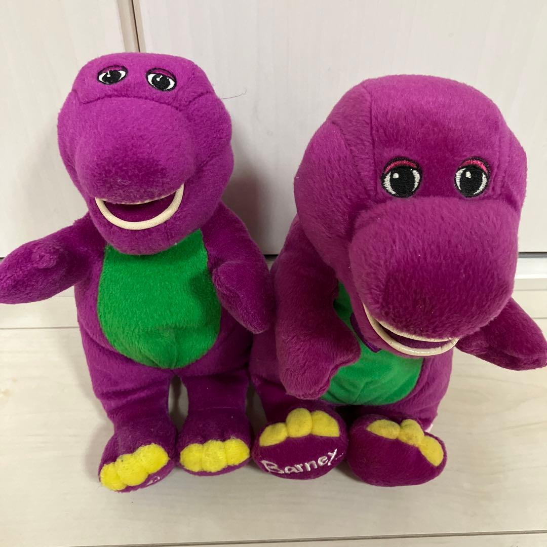 Barney 音楽が流れるむらさきの恐竜