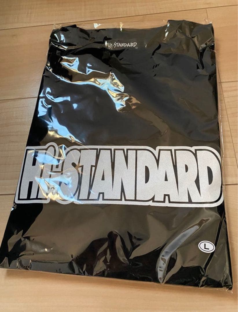 【新品未開封】Hi-STANDARD FATロゴ Tシャツ 黒 Lサイズ