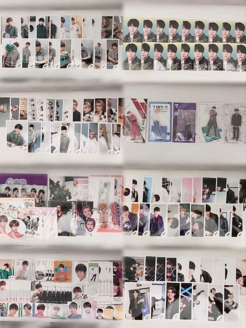 [画像2枚目以降詳細あり] 佐々木大光 まとめ売りKEYTOLIT 7MEN侍