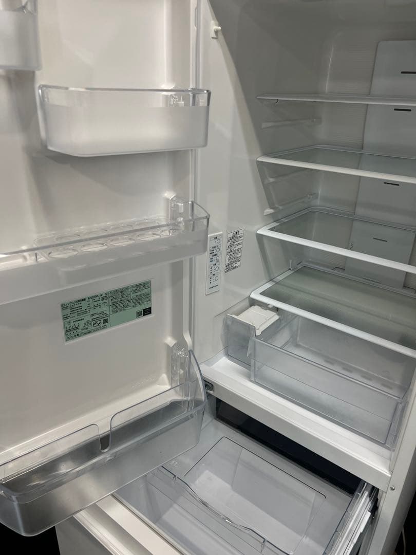 【美品】HITACHI 冷蔵庫 315L 2023年製 R-V32TVL 左開き