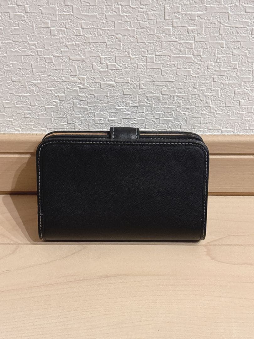 【大人気商品】COACH コーチ タビーミディアムウォレット　黒色
