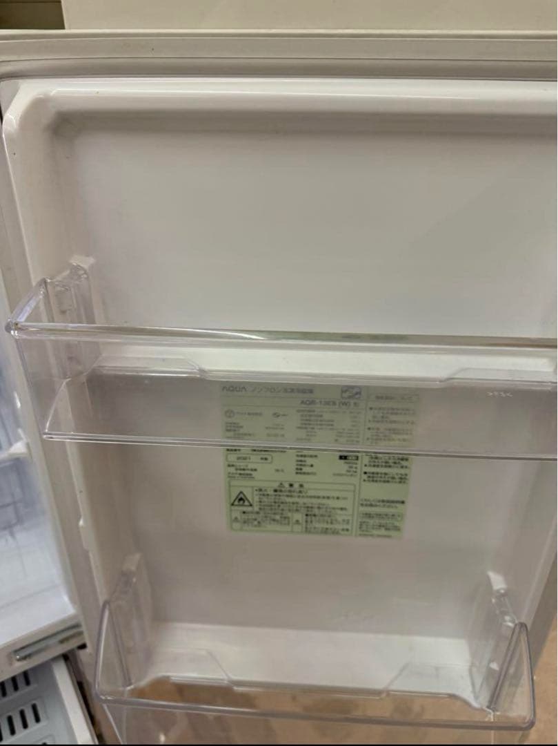 【高年式】 2021年式 126L AQUA 冷蔵庫 AQR-13E8
