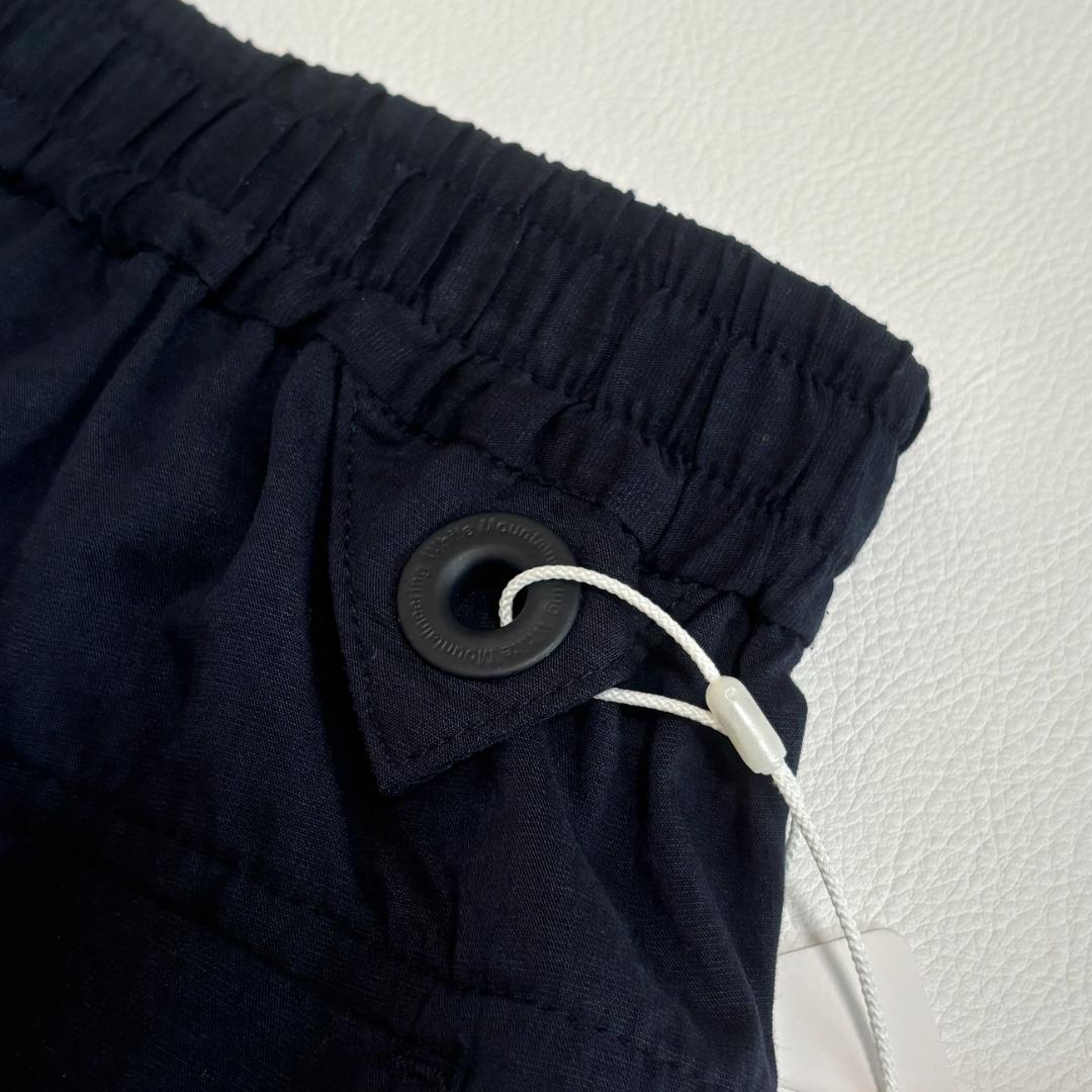 【新品タグ付き】ホワイトマウンテニアリング サルエルテーパードパンツ リネン混