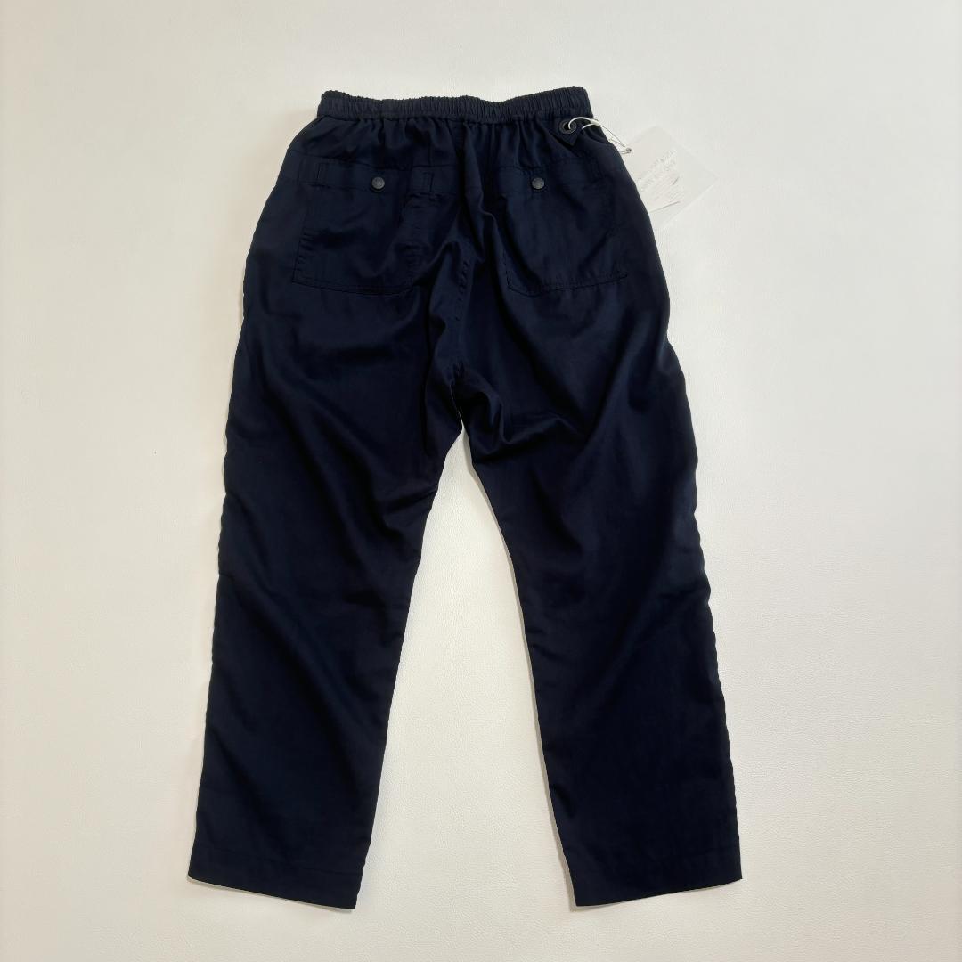 【新品タグ付き】ホワイトマウンテニアリング サルエルテーパードパンツ リネン混