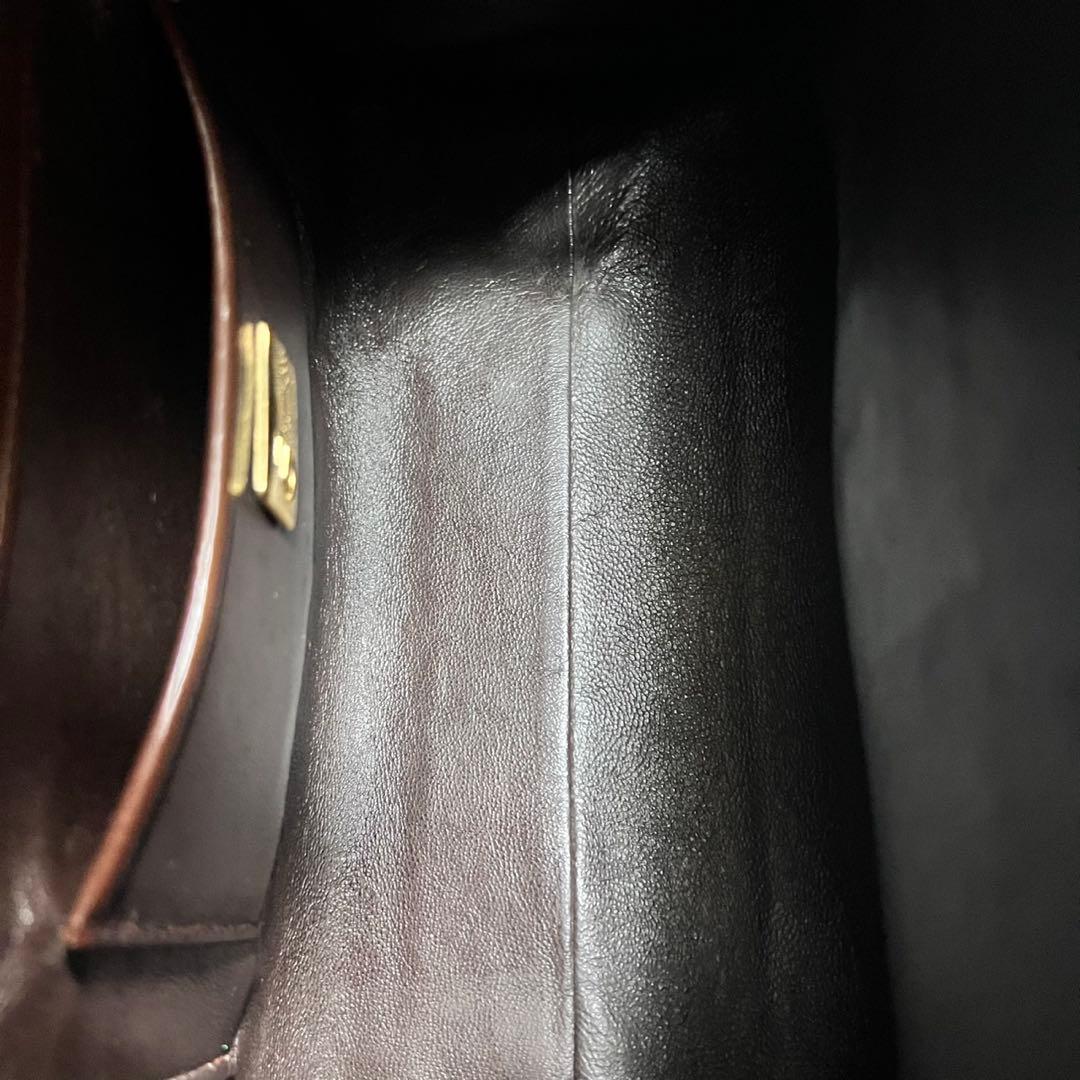 【美品】COMTESSE Germany製 コンテス/ホースヘアー/ハンドバッグ