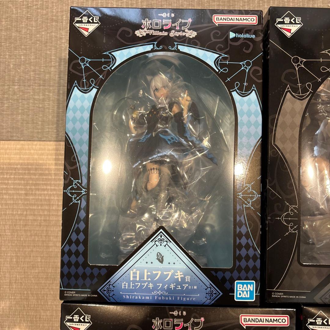 一番くじホロライブ Villain Style フィギュア4点コンプリートセット