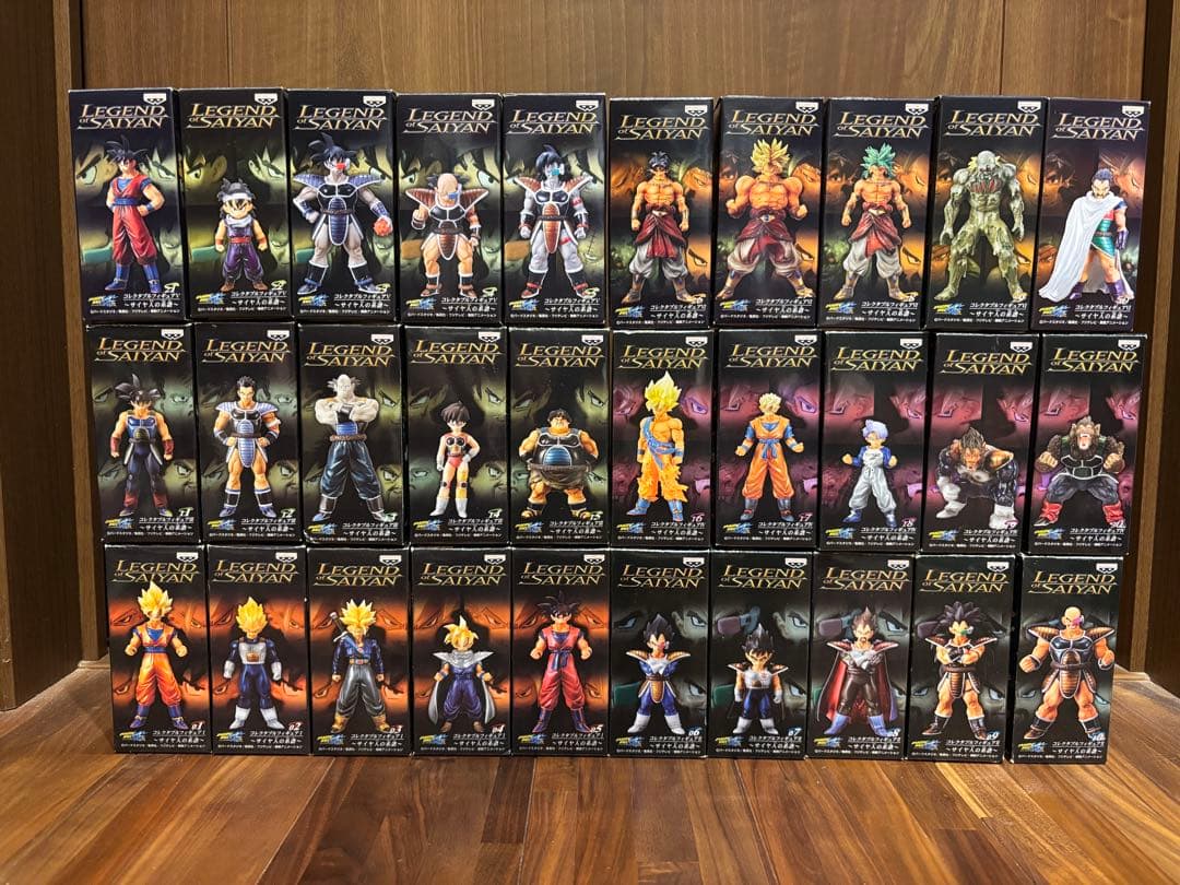 ドラゴンボール　レジェンドオブサイヤン　全30種　フルコンプ　コレクタブル