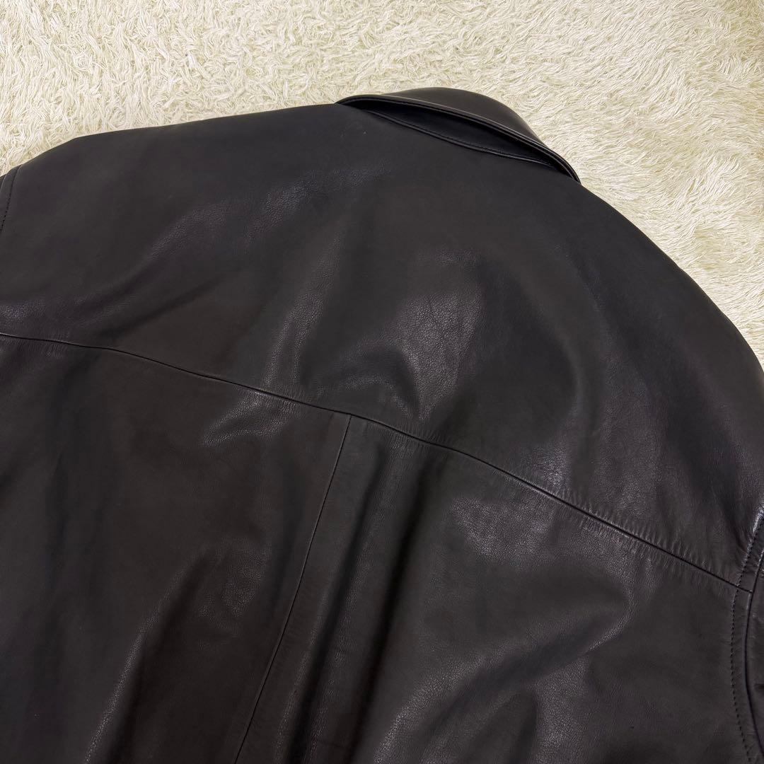 S.F.C LEATHER BIG JACKETブラックLサイズ