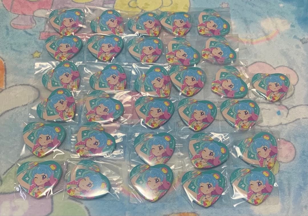 アイカツ ハート缶バッジ 堂島ニーナ