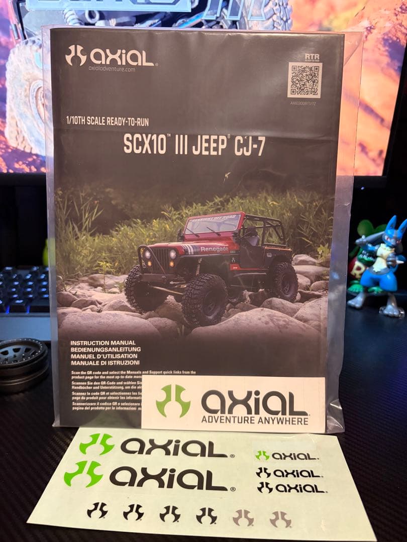 働き者の遊び人  axial SCX10 III Jeep CJ-7