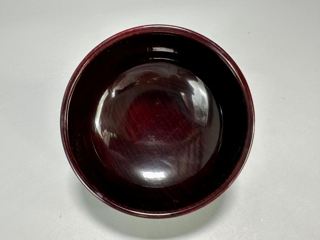 日本茶道具　茶器　棗　老松