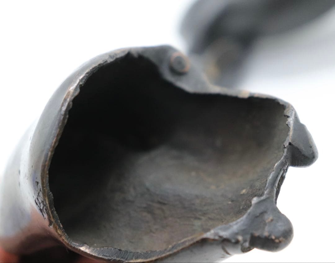 時代　古銅製　孔子　アンティーク　古銅器　送料込み250901