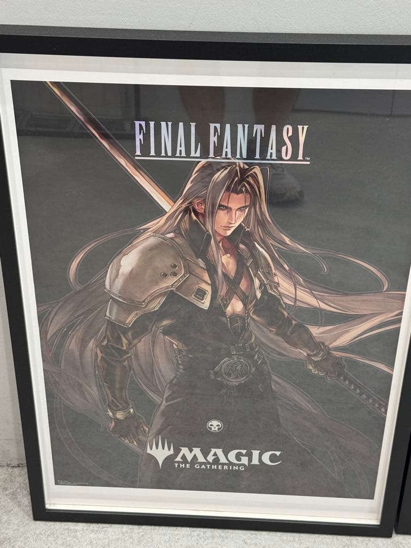 MTG FF 販促用 ポスター 威名のソルジャー、セフィロス　Sephiroth