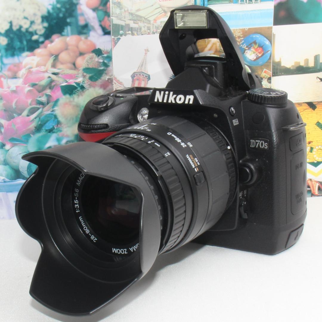 ⭐️新品カメラバッグ付⭐️❤️一眼レフデビューに最適❤️ニコン D70s ❤️