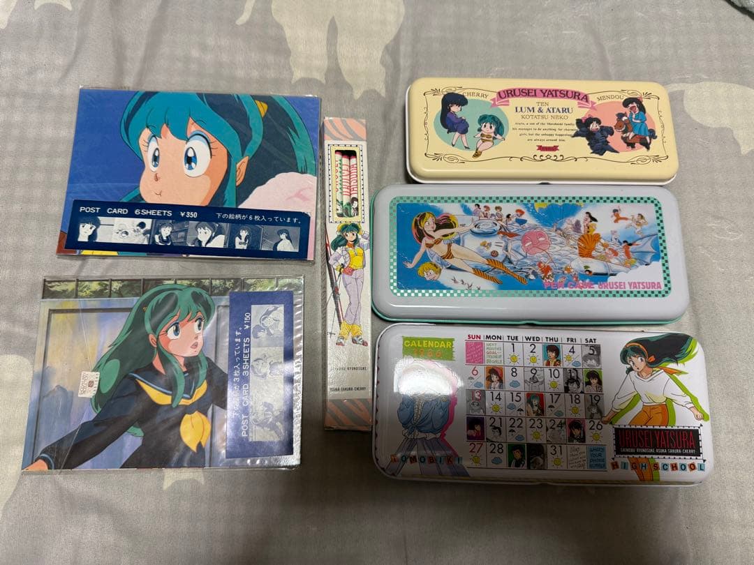 【O-1695】80年代 アニメ ポスター パンフレット カード グッズ セット