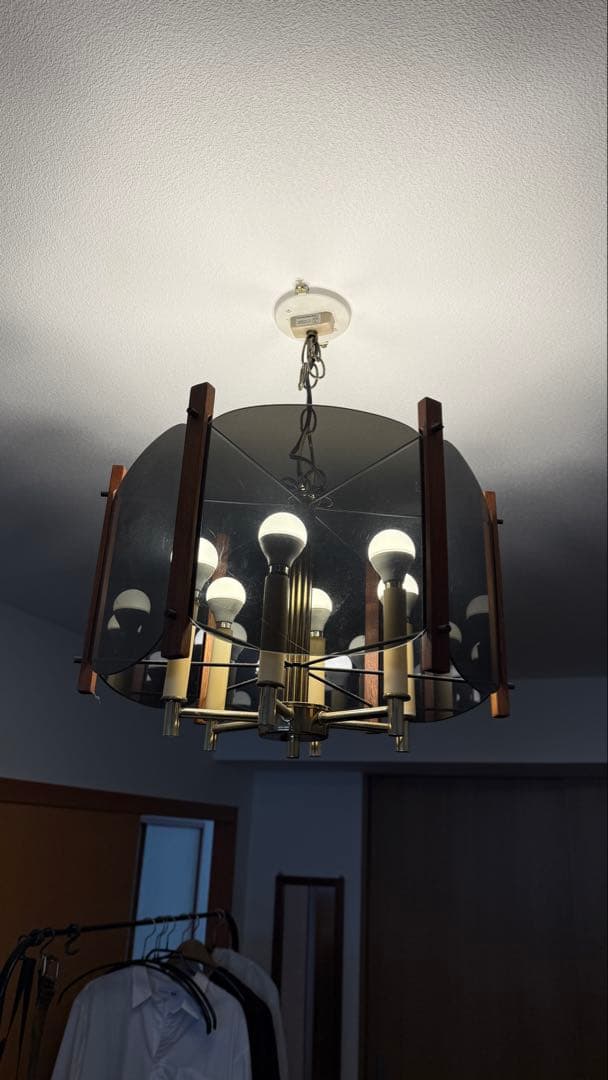 ペンダントライト 6灯 ビンテージ