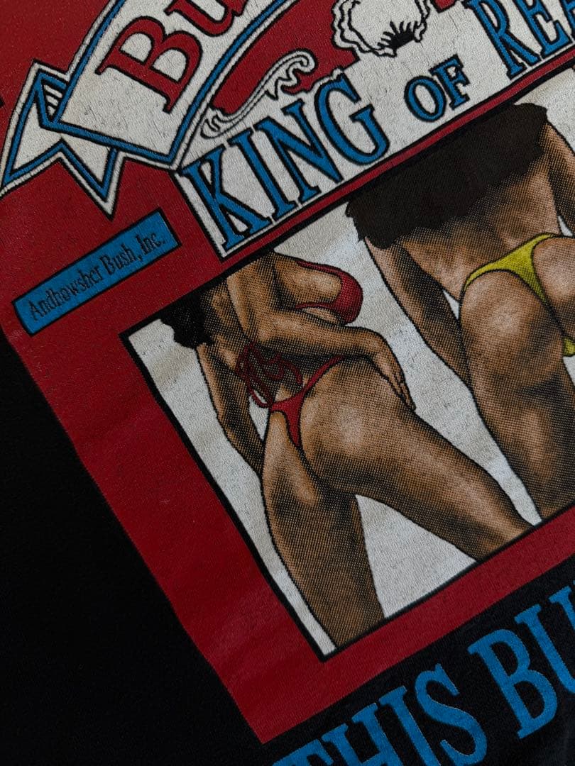 90s Buttweiser 山田蓮着用シングルステッチ バドワイザー