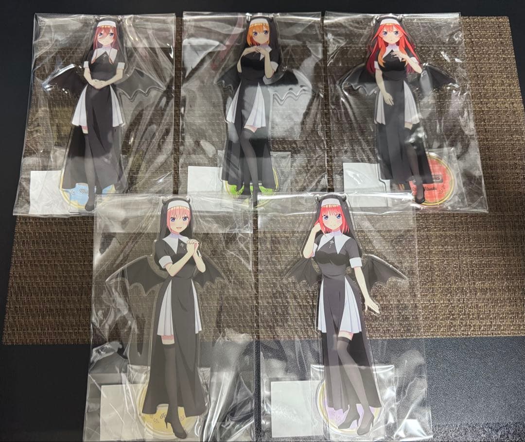 五等分の花嫁　アニメガ×ソフマップ　シスター　アクリルスタンド（Mサイズ）　全種