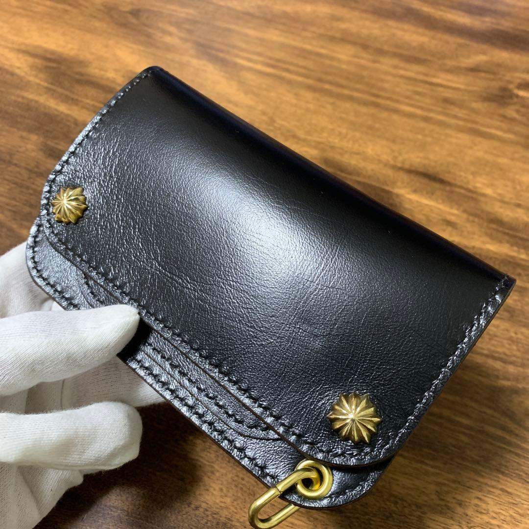 トラッカーウォレット　horseleather CA008 激シブmodel