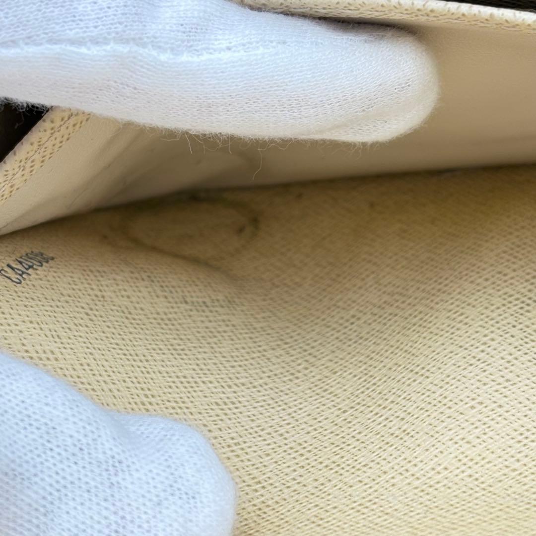 ルイヴィトン ダミエ アズールポルトフォイユサラ サイフ 1019-S7101h