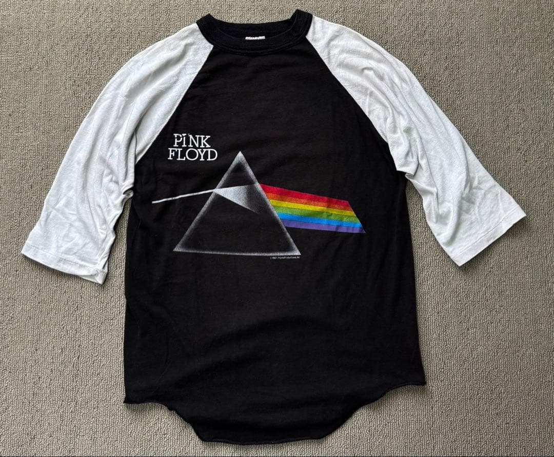 ミュージシャン 1987 Pink Floyd Promotional Baseball T