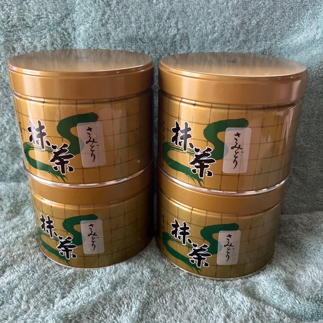 山政小山園　さみどり　150g ✖️4缶　抹茶MATCHA