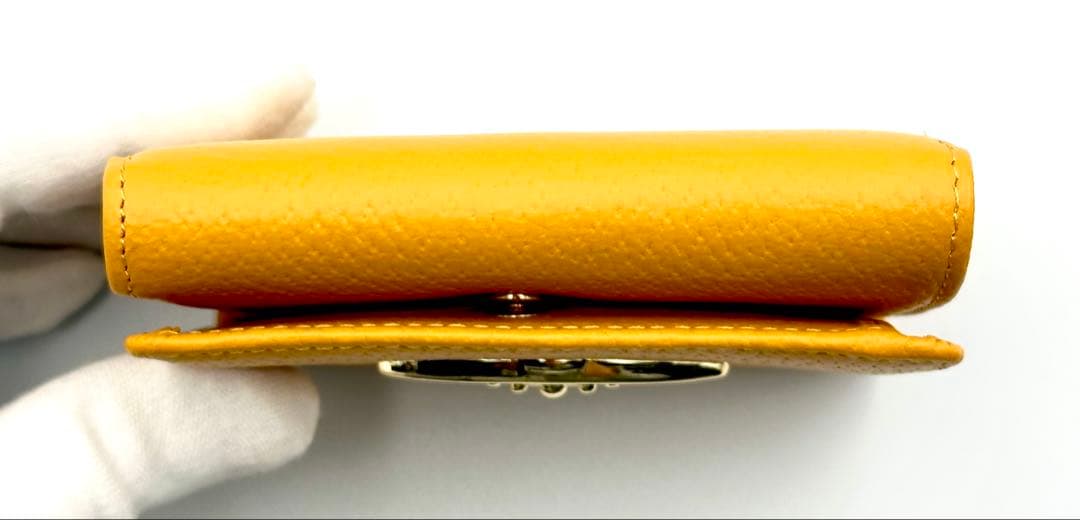 【♡新品✦レア♡】Vivienne Westwood 三つ折り財布 イエロー
