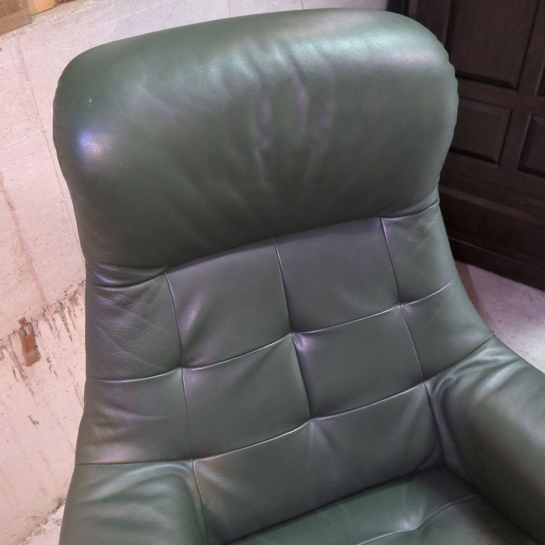 カリモク THE FIRST 本革リクライニングチェア RU72 Mサイズ日本製