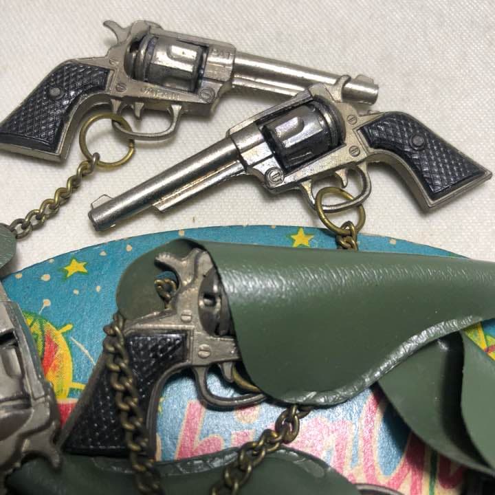 アンチモニー ミニチュアガン ヘッダー付き1ダース！ 1950年代？当時物