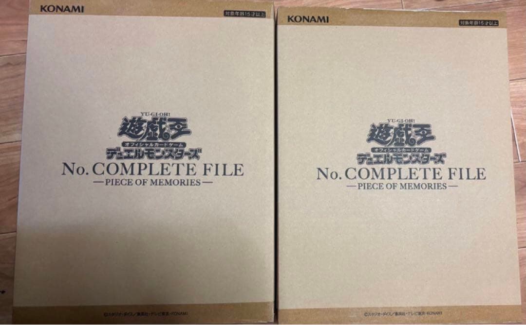 No. COMPLETE FILE －PIECE OF MEMORIES 2個