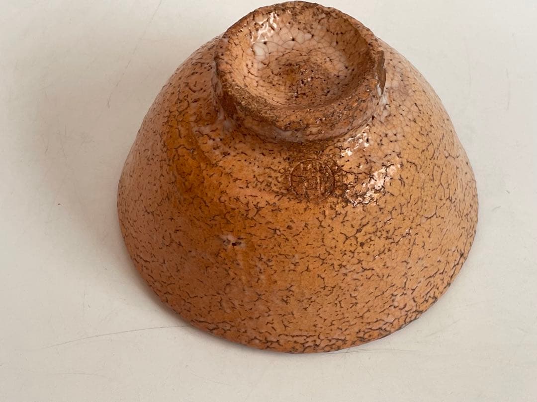 陶芸家　作家物　田村悟朗　萩焼　萩茶盌　萩茶碗　抹茶碗　箱書なし