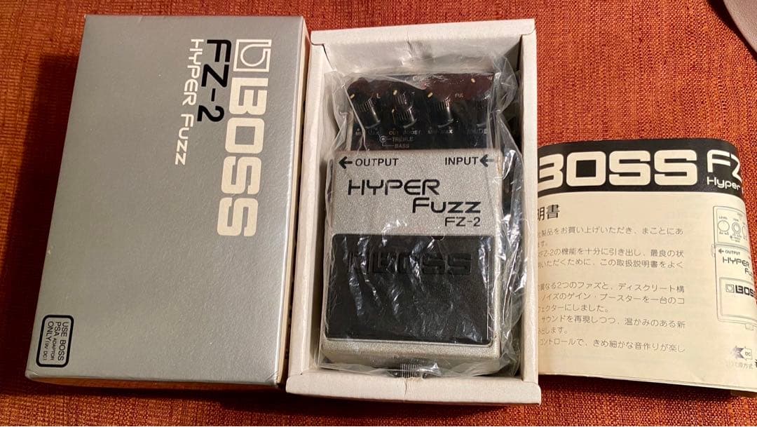 高騰名機最初期９３年製　BOSS FZ-2 HYPER FUZZ