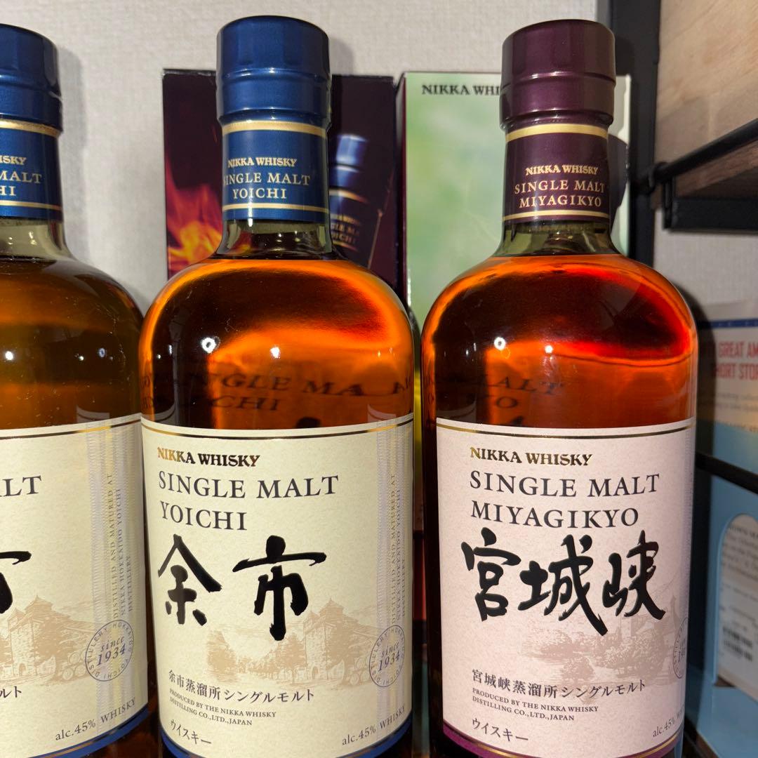 ニッカウイスキー 6本セット