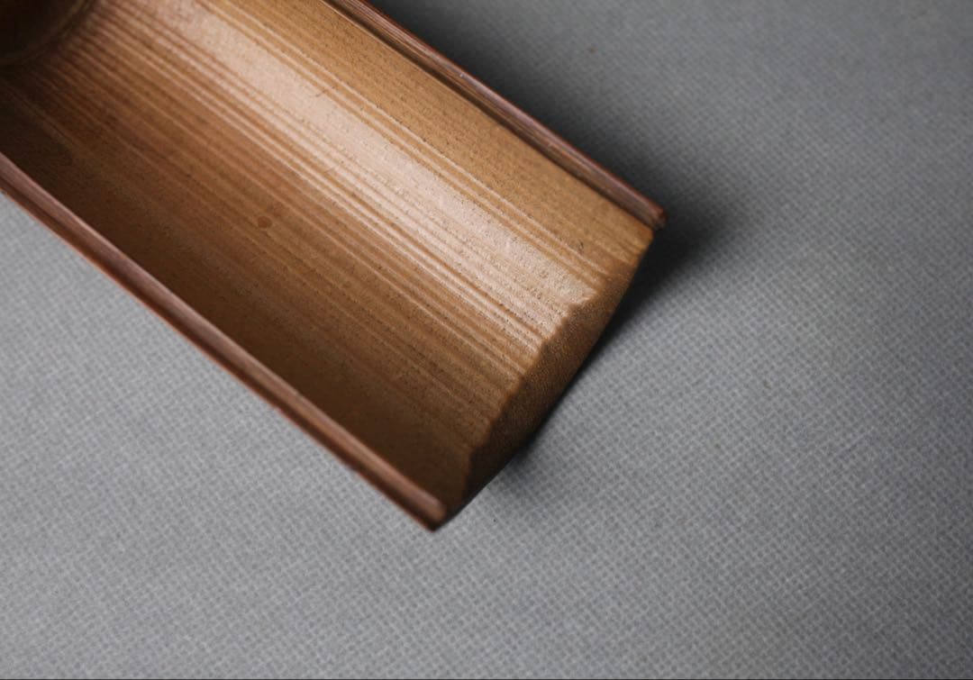 雪峰寫并刀 花押 仏手柑図 茶合 茶道具 煎茶器