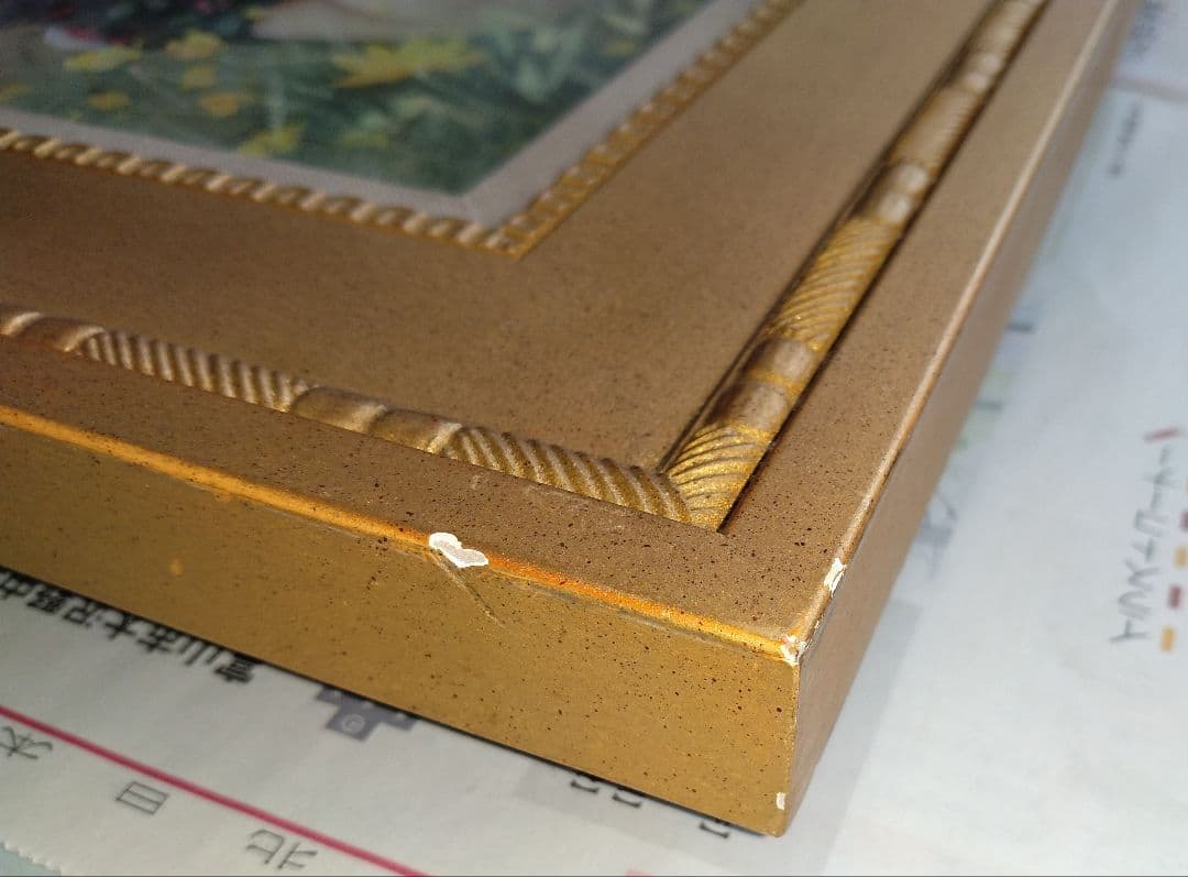 藤岡心象氏の油彩画「若草」F６号