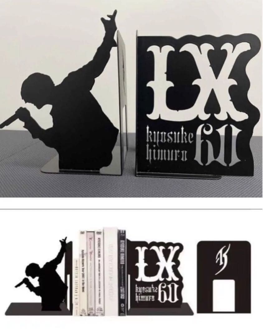 ☆ 氷室京介 展LX60 ブックエンド スタンド 新品・未使用 ☆ 送料込み ☆