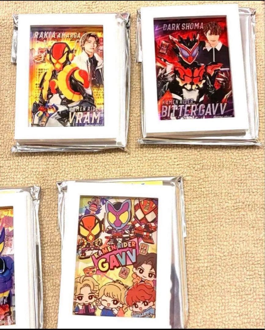 仮面ライダーガヴトレーディングフレームマグネットコレクションvol.4フルセット