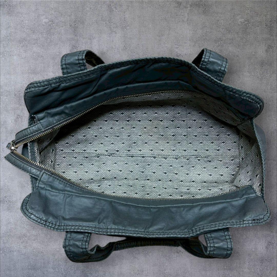 DIESEL ハンドバッグ archive メタルロゴ ブラック系