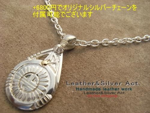 ネックレスサンフェイス　ペンダントトップ（ホピ族）スターリング925 ネックレス