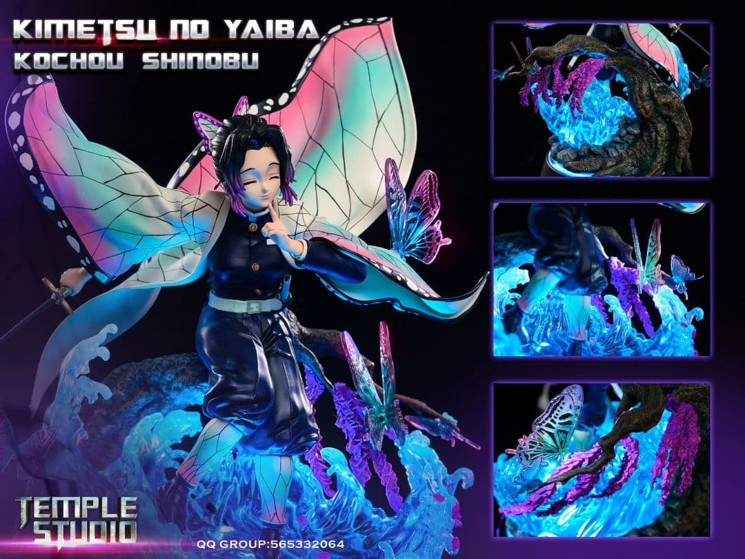 【ラスト1】鬼滅の刃 蟲柱 胡蝶しのぶ フィギュア ガレージキット 数量限定
