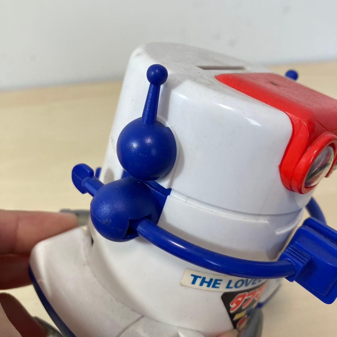 E-壁 ジャンク品 希少 レトロ タフマルくん 貯金箱 ロボット おもちゃ