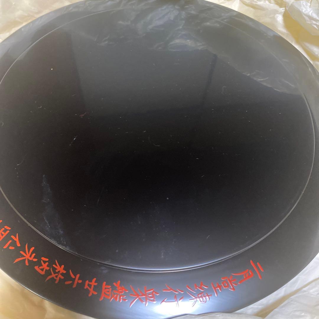 東大寺　二月堂日乃丸盆　5客