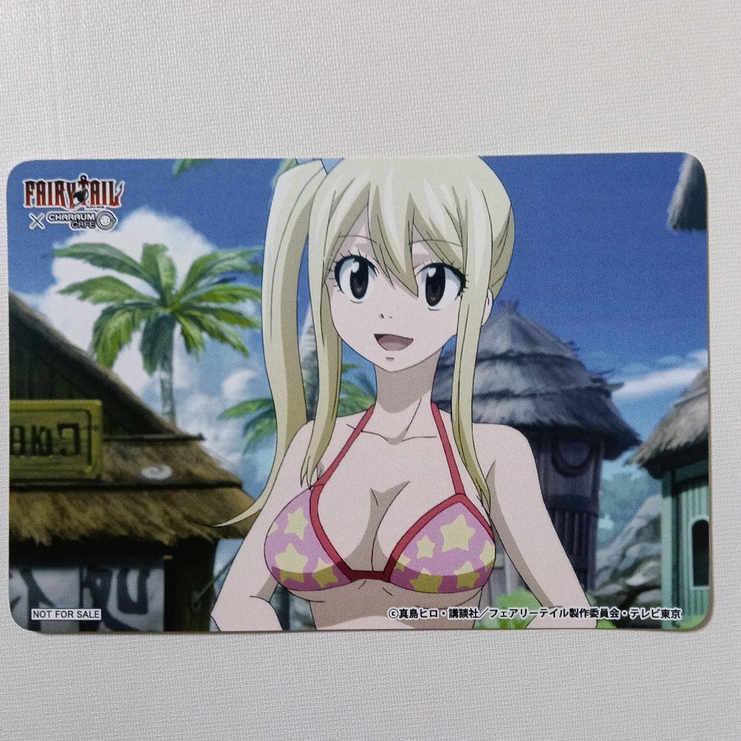フェアリーテイル FAIRY TAIL キャラウムカフェ ポストカード ルーシィ