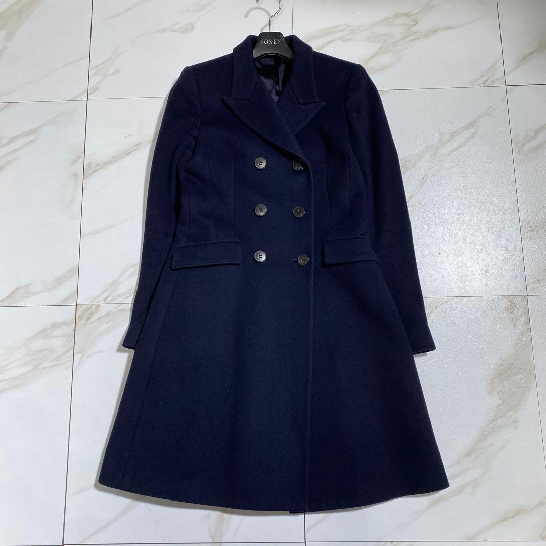 完売♡セオリー ウール ダブルブレストチェスターコート Aライン 美品　S