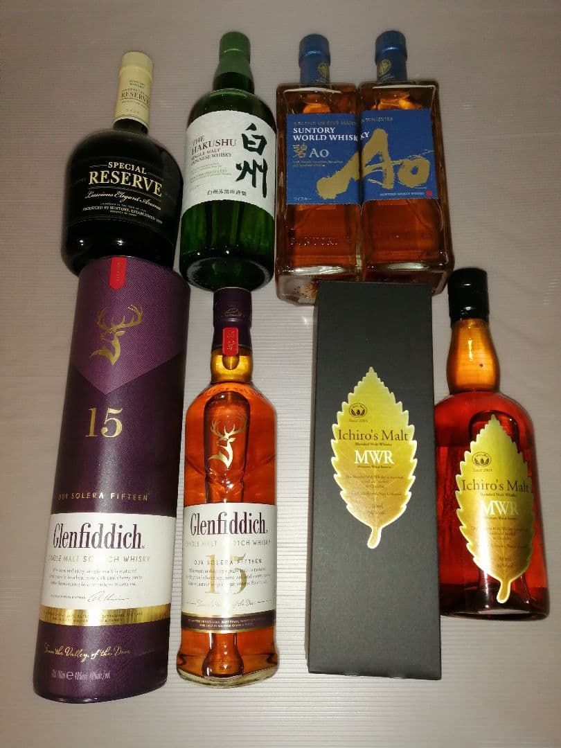 グレンフィディック・碧・白州・イチローズモルト・リザーブ