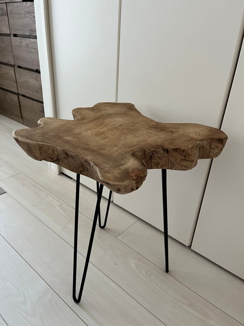 Antry アントリー Rustic Wood スターテーブル 無垢 チーク