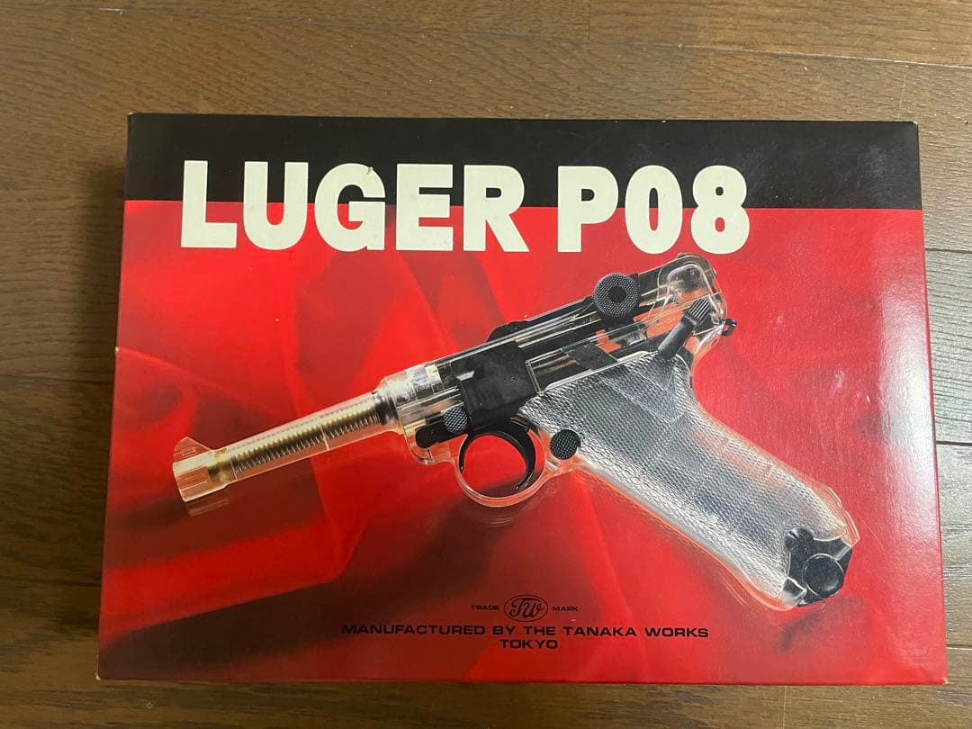レア！？タナカ　Luger P08 エアガン 50ラウンドマガジングリップ