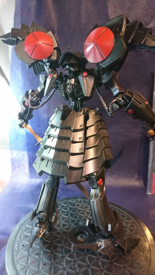 ボークス IMS 1/100 ファイブスター物語 黒騎士 塗装済完成品