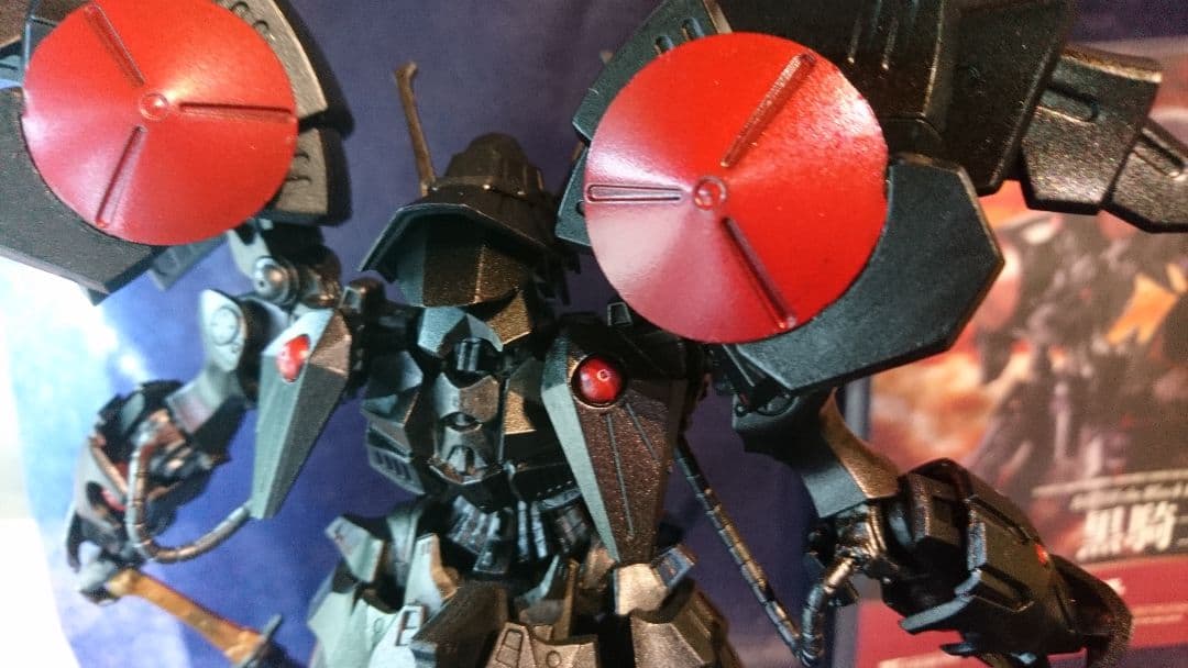 ボークス IMS 1/100 ファイブスター物語 黒騎士 塗装済完成品