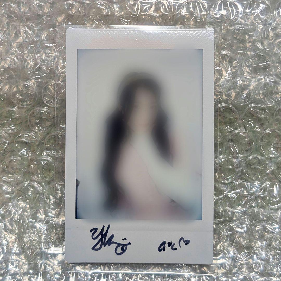 tripleS ユビン vv サイン会 当選特典 ポラロイド ☆